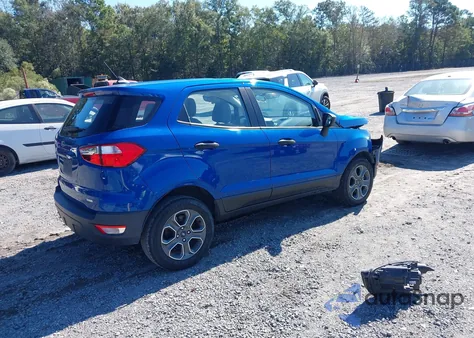 2020 Ford Ecosport S from USA, damaged, VIN MAJ3S2FE0LC336536